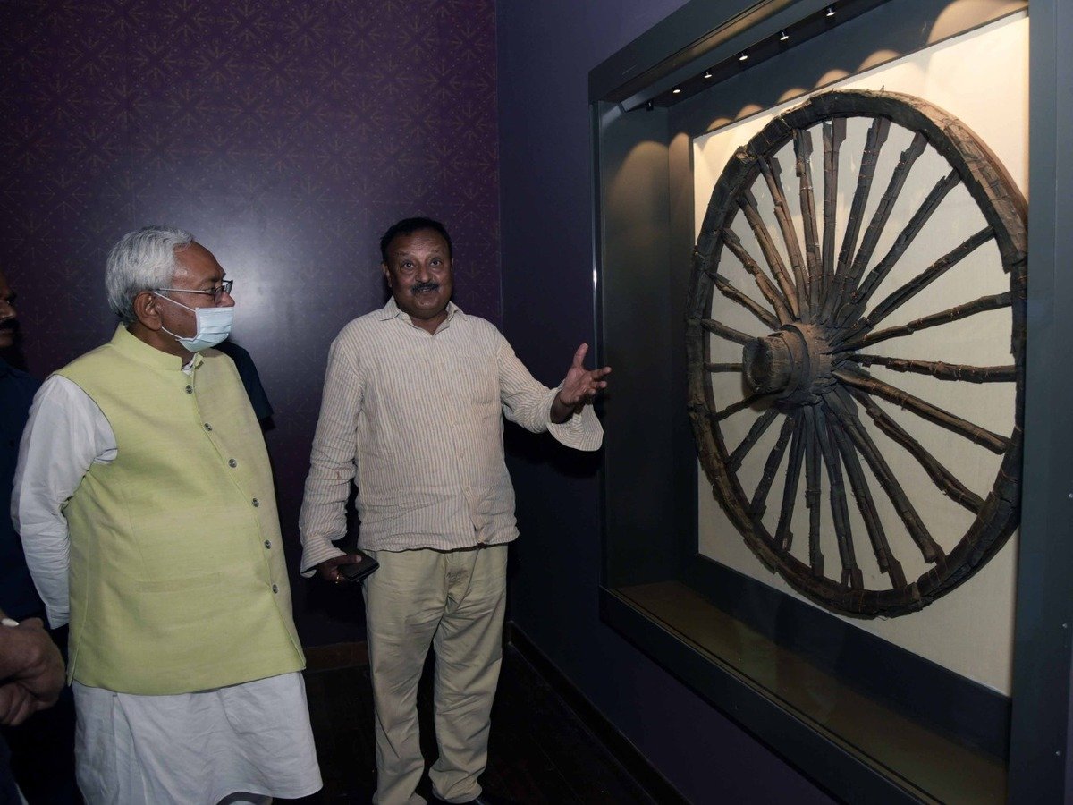 बिहार संग्रहालय विश्व विरासत के रूप में है, मुक्यमंत्री ने किया भ्रमण