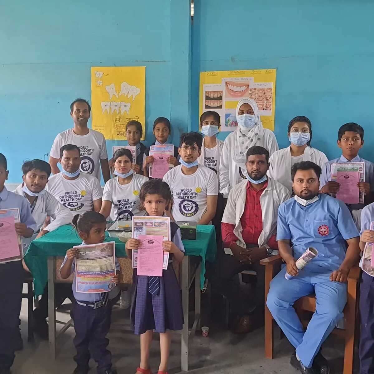 दरभगा: ऑर्थोडॉन्टिक स्वास्थ्य दिवस के अवसर पर प्रतियोगिता का आयोजन