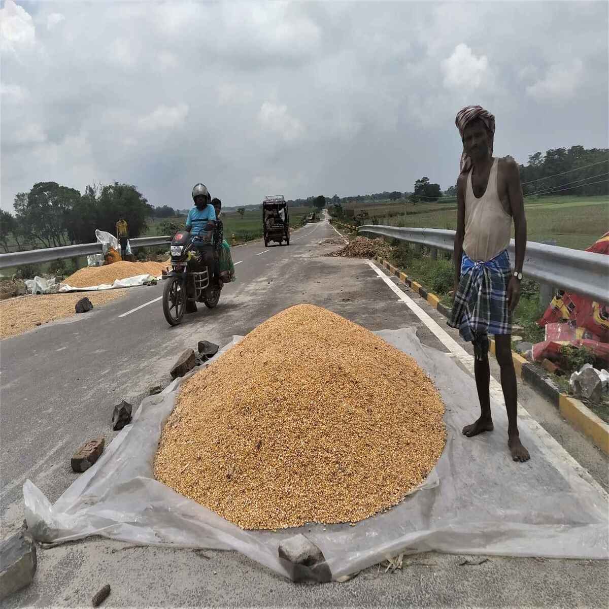 अगर आप भी सड़क पर फसल सुखाते हैं तो ये खबर जरुर पढ़ ले, नही तो आप पर भी कार्यवाही हो सकती है