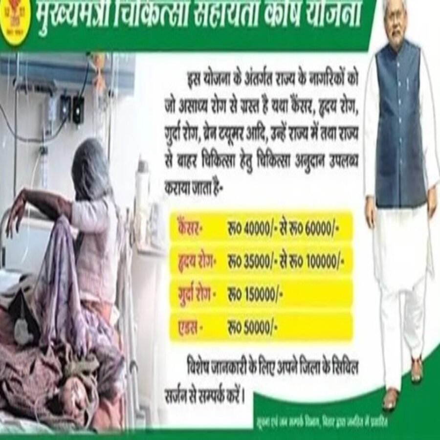 भोजपुर: मुख्यमंत्री चिकित्सा सहायता कोष की मदद से गंभीर व असाध्य रोगों का करा सकते हैं इलाज
