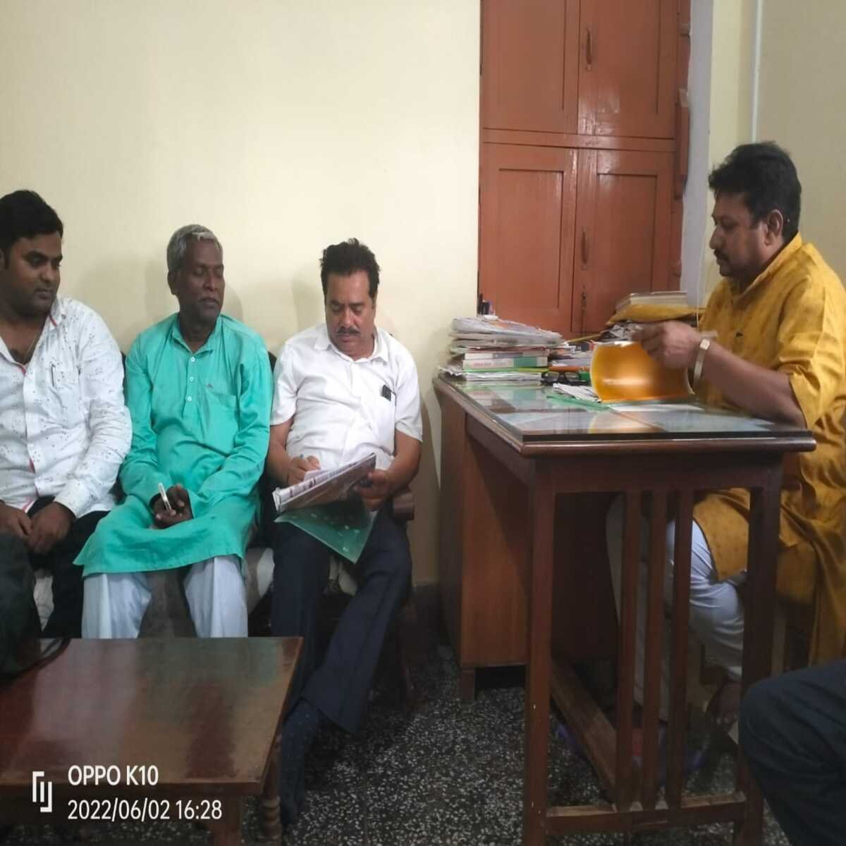रोहतास: सासाराम नगर निगम के चर्चित लाइट घोटाला के मामले में निगरानी विभाग की टीम पहुंची सासाराम