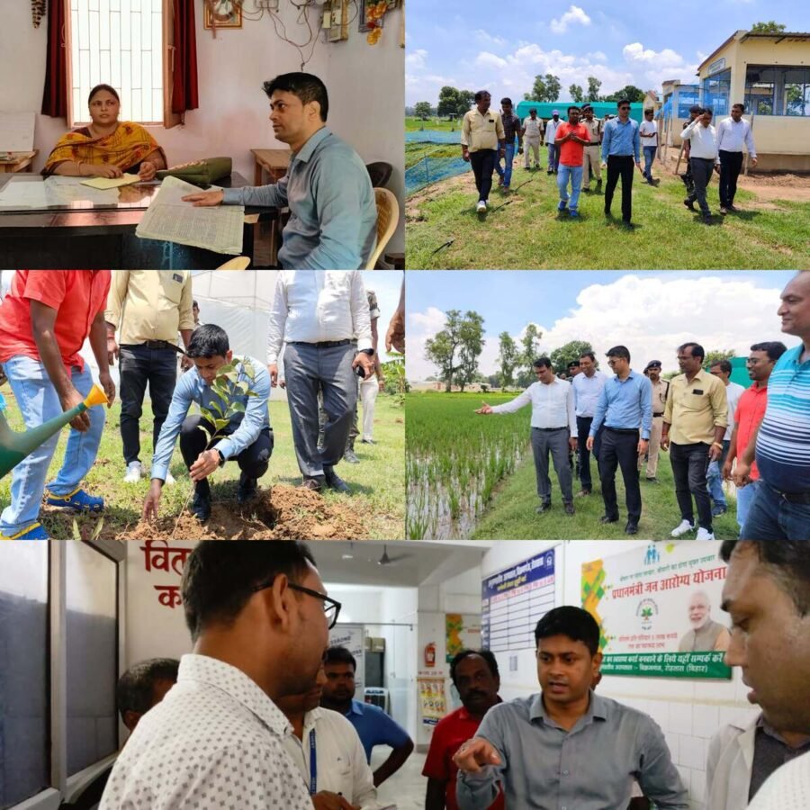 रोहतास: जिलाधिकारी ने औचक निरिक्षण में दो चिकित्सकों का वेतन तथा फार्मासिस्ट का वेतन स्थगित कर जाँच का आदेश दिया