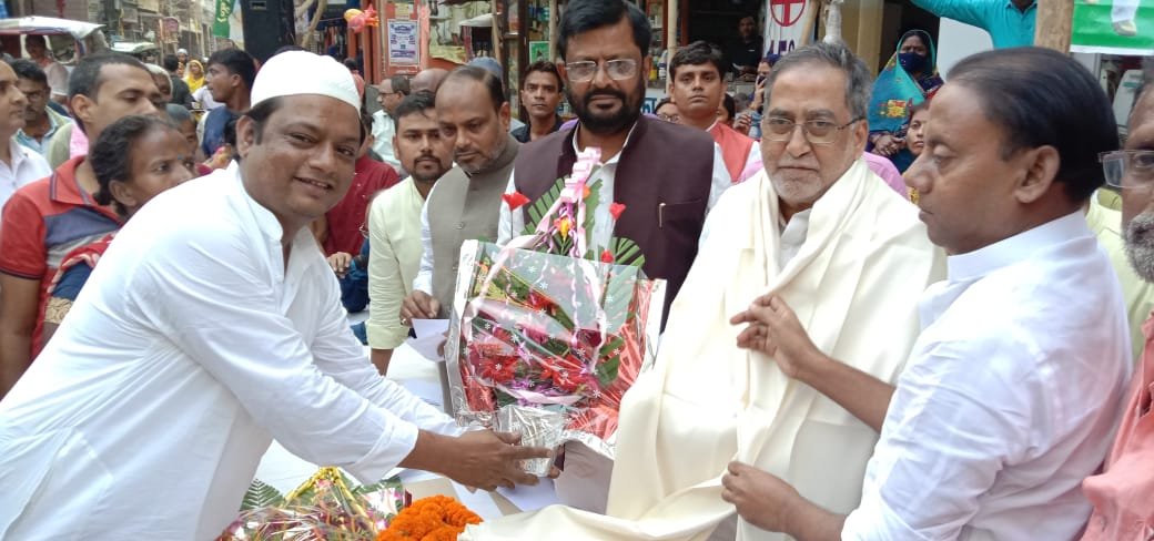 पटना : कमाल परवेज के नेतृत्व में सब्जीबाग मोड़ पर सदस्यता अभियान चलाया गया