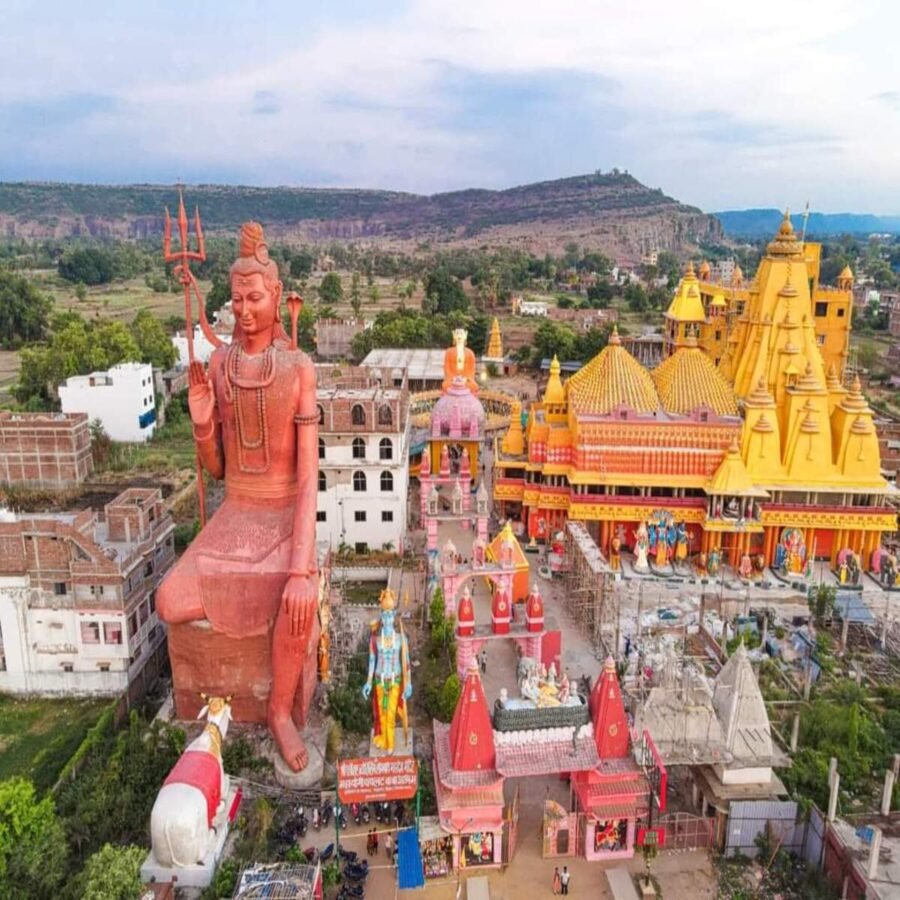 पलयलट धाम में सोमवार को होगा संतों का महा समागम : बाबा रामदेव के साथ पहुंचेंगे चार महामंडलेश्वर संत