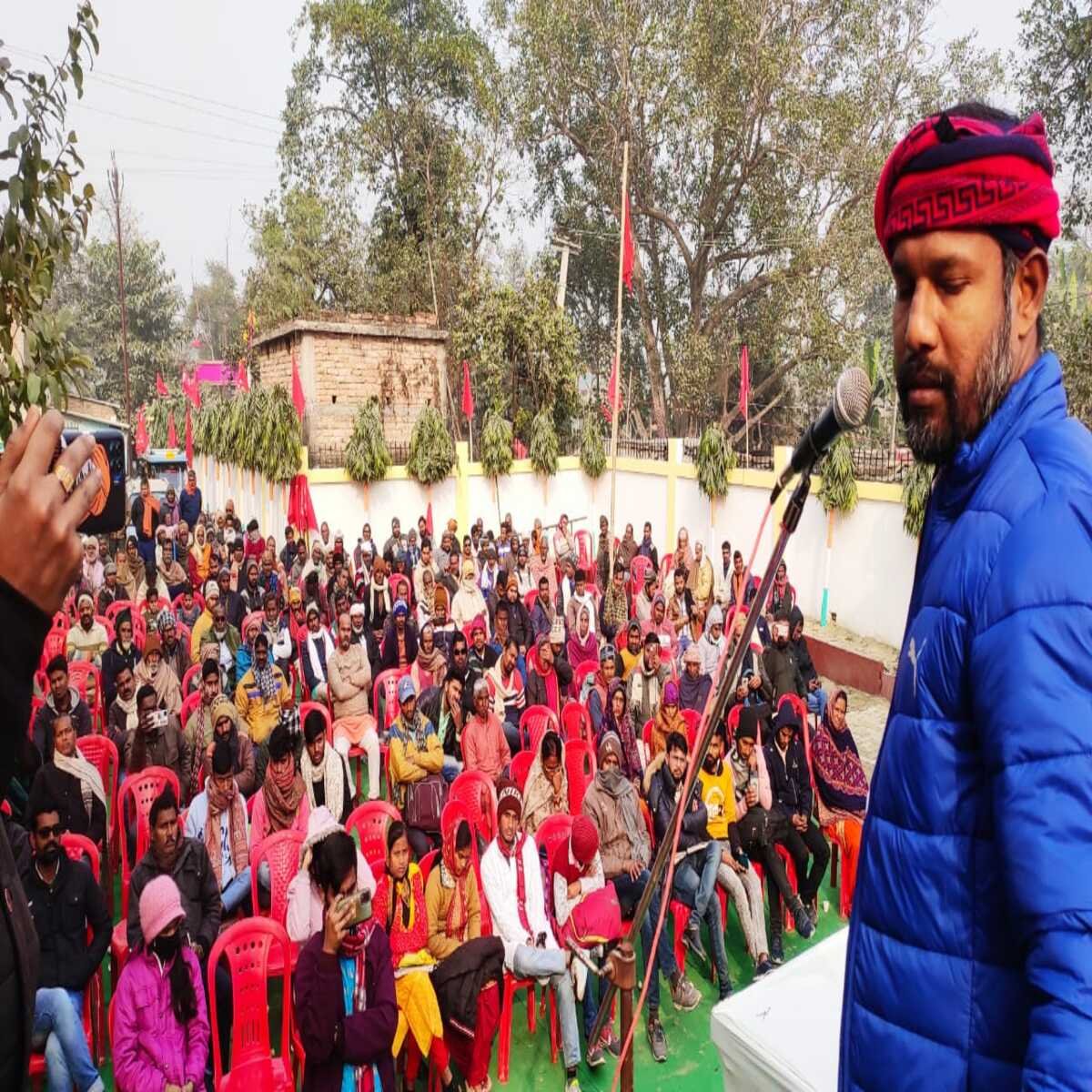 25 सदस्यीय नई जिला कमिटी के जिला सचिव रौशन कुमार और जिला अध्यक्ष आसिफ होदा चुने गये