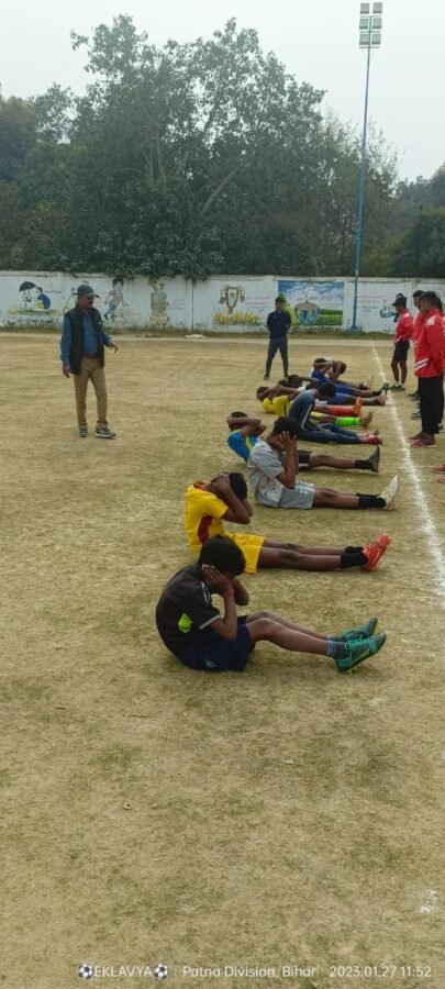 रिक्त पड़े प्रशिक्षुओ के चयन लिए चयन ट्रायल आयोजित किया गया। 