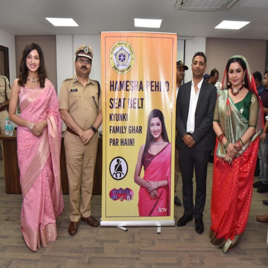 एण्डटीवी और मुंबई ट्रैफिक पुलिस ने की सड़क सुरक्षा सप्ताह के लिये साझेदारी