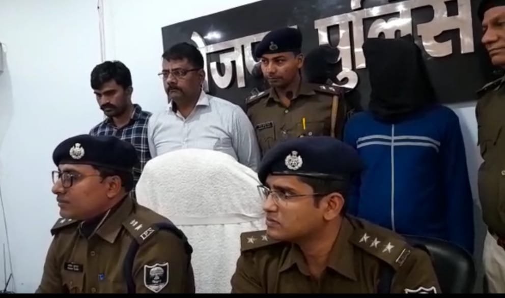 आरा में प्रोफेसर दंपति हत्याकांड का अभियुक्त गिरफ्तार,