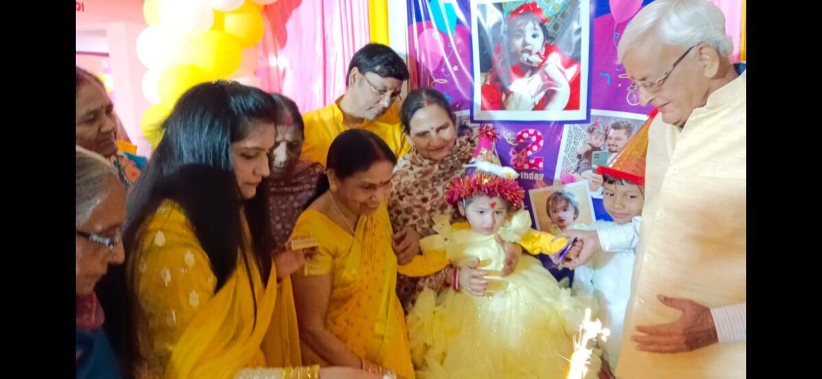 भाजपा शिक्षा प्रकोष्ठ के महामंत्री ने मनाया बेटी उत्सव