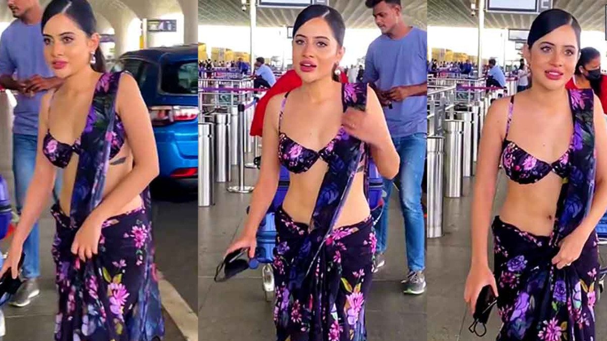 Urfi Javed New Outfit: उर्फी ने साड़ी में लगाया टेप, तेज हवा में उड़ गए कपड़े, फिर… देखिए पूरा विडियो