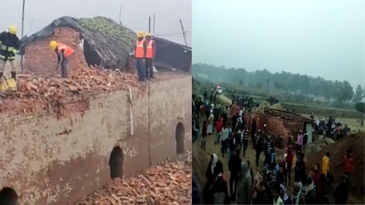 Patna: ईंट भट्ठा की चिमनी में जोरदार धमाका, दो मजदूरों की मौत, कई मलबे में दबे