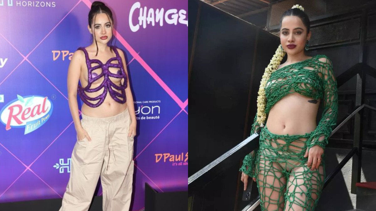 Urfi Javed Video : उर्फी जावेद ने बनाई शानदार ड्रेस, फिर उसे पहन बढ़ाया इंटरनेट का पारा