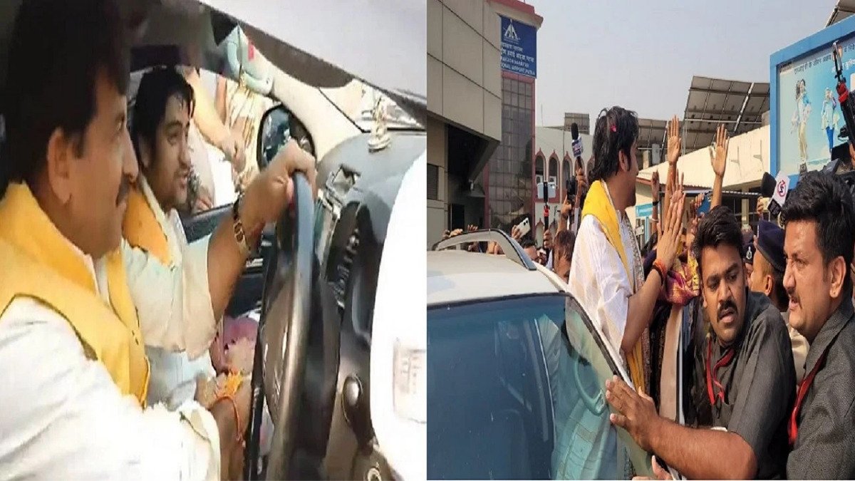 बिहार में बाबा बागेश्वर के ड्राईवर बने मनोज तिवारी, तेजप्रताप को फोन कर चेतावनी….
