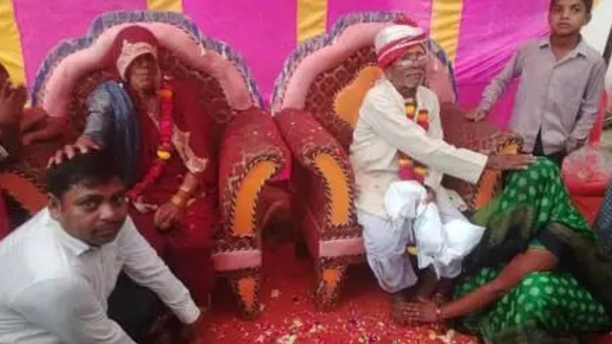 OMG: 70 साल की उम्र में टूटी पुरानी कसम, दंपती ने फिर से रचाई शादी