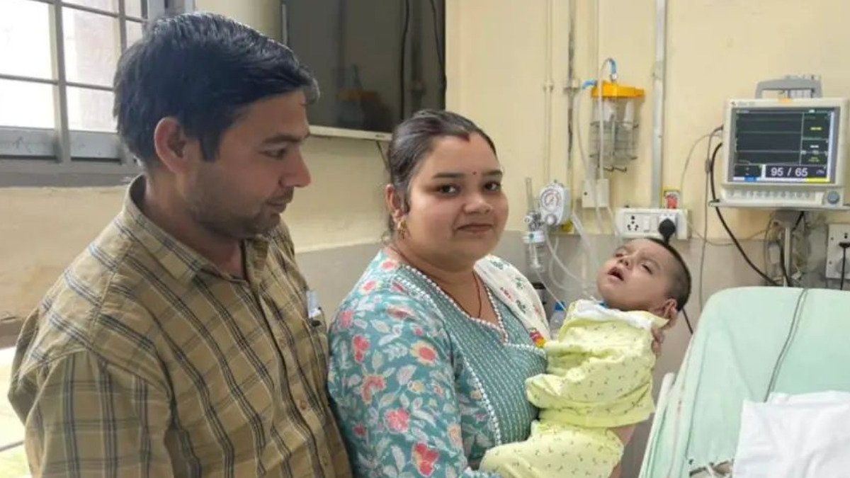 डिलीवरी के समय शिशु की टूटी गर्दन की हड्डी, मां ने अंग देकर बचाई जान
