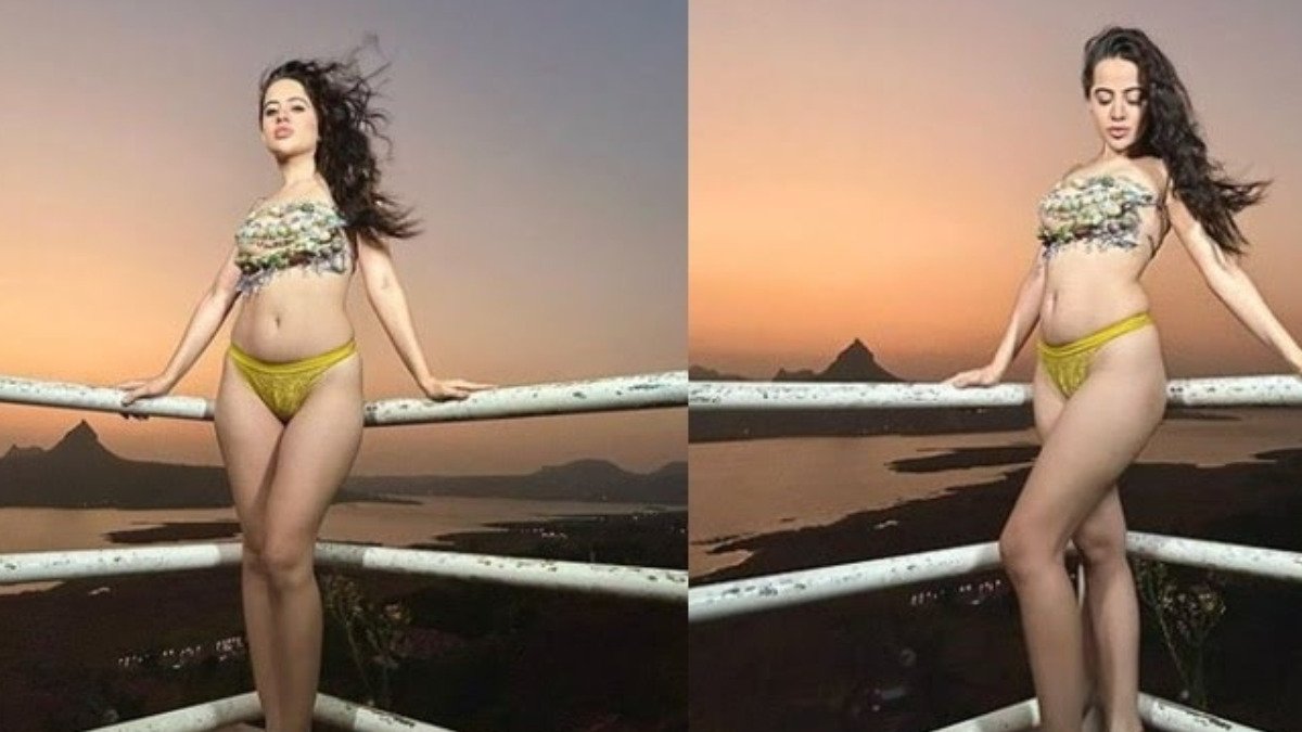 Uorfi Javed New Look: उर्फी ने पहनी पत्थरों से बनी बिकिनी, फैंस का चकराया सिर, देखिए विडियो