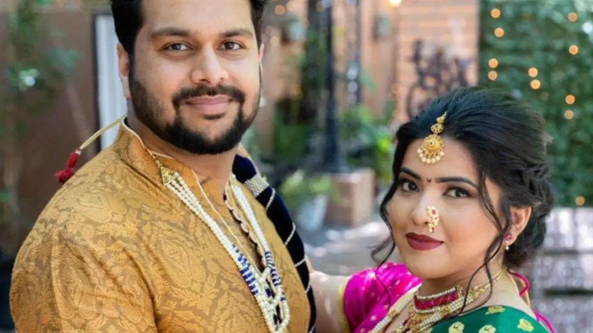 अमेरिका में सजा शादी का मंडप, एमपी से पढ़े गए मंत्र, लैपटॉप पर सातों वचनों में बंधे पति-पत्नी
