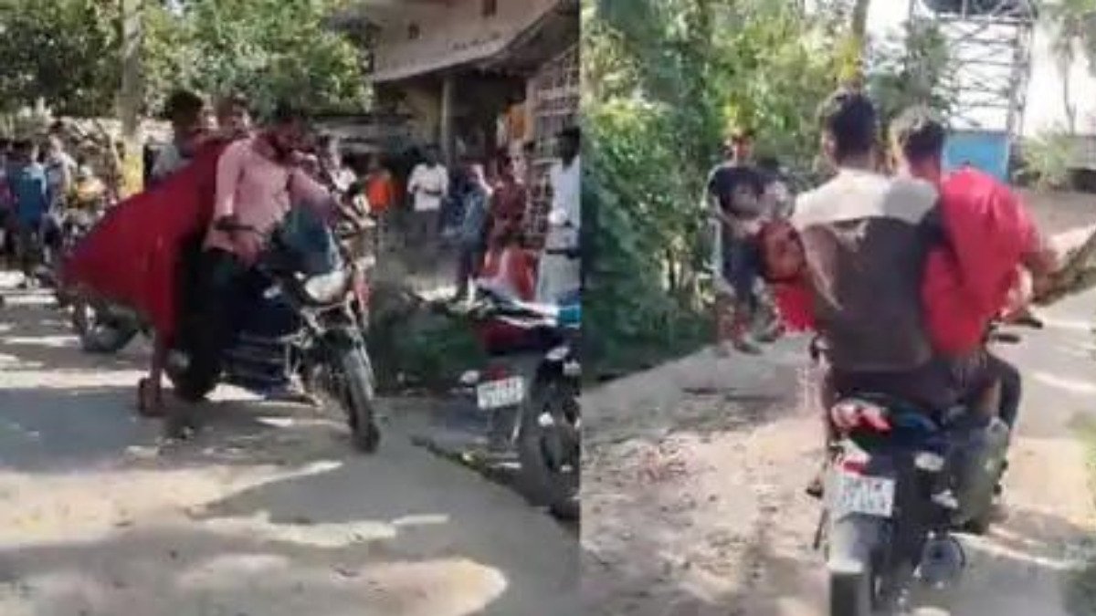 बिहार में भरी पंचायत से फिल्मी स्टाइल में दुल्हन को बाइक पर उठा ले गए, जानिए हैरान कर देने वाला मामला