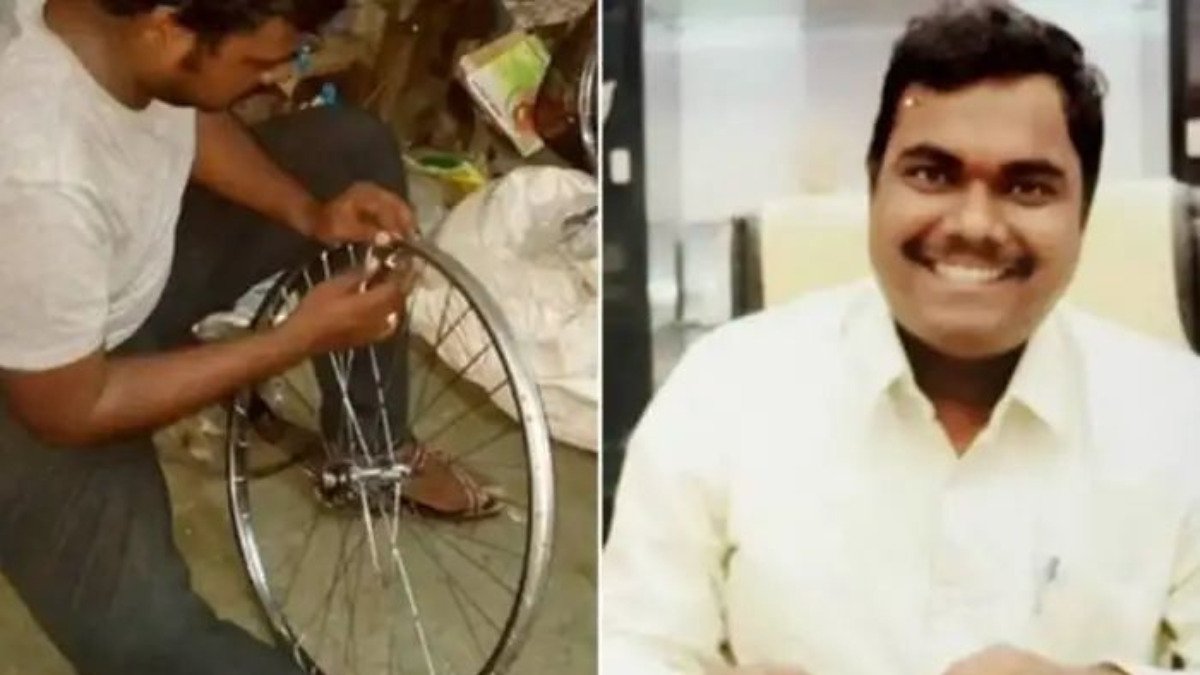 Success Story: पंक्चर लगाने वाला बना IAS ऑफिसर, कभी किताबें उधार लेकर की थी UPSC की तैयारी