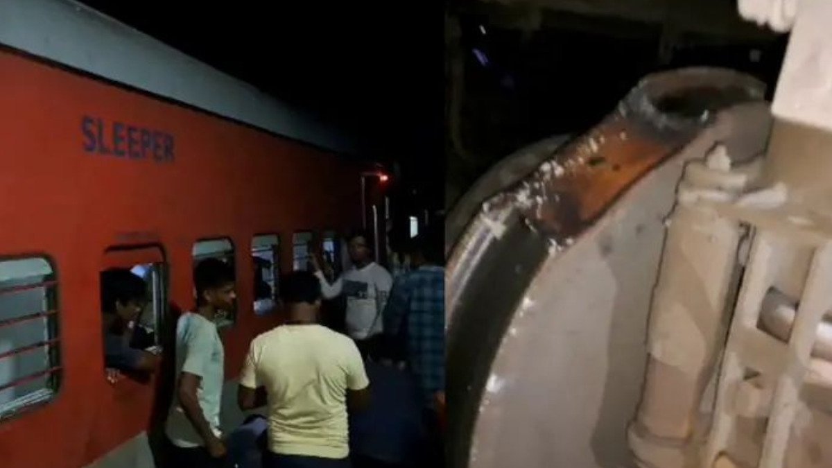बिहार में टला बड़ा रेल हादसा : टूटे पहिए के साथ दौड़ती रही एक्सप्रेस ट्रेन, यात्रियों में मचा हड़कंप