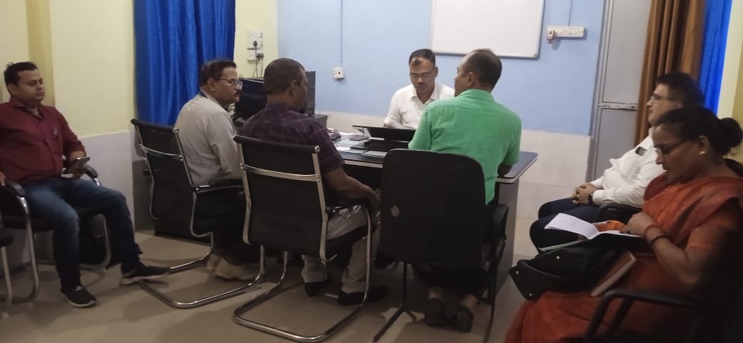 बीडीओ अजित कुमार सिंह के अध्यक्षता में प्रखंड स्तरीय टास्क फोर्स की बैठक