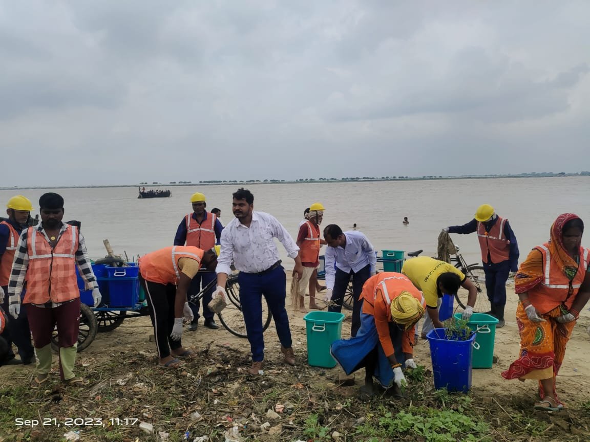 नमामि गंगे द्वारा हुआ कार्यक्रम का आयोजन