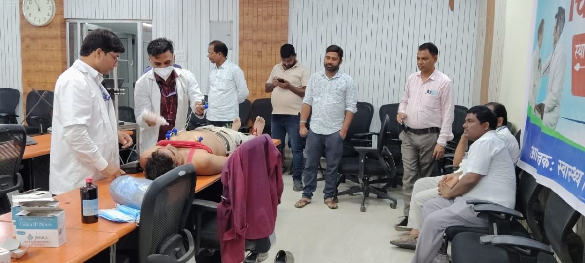 पश्चिम चंपारण के सभी सरकारी स्वास्थ्य संस्थानों में ECG सेवा उपलब्ध