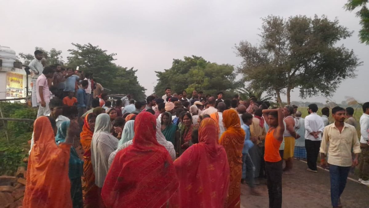 नौतन में स्कॉर्पियो ने 6 साल के मासूम को रौंदा, मौके पर मौत; बेतिया-गोपालगंज हाईवे जाम