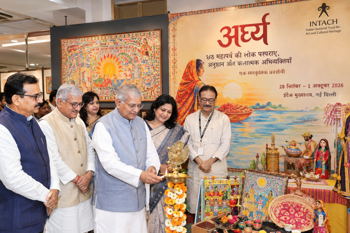 छठ को यूनेस्को की अमूर्त विरासत सूची में शामिल कराने की पहल, ‘अर्घ्य’ प्रदर्शनी शुरू